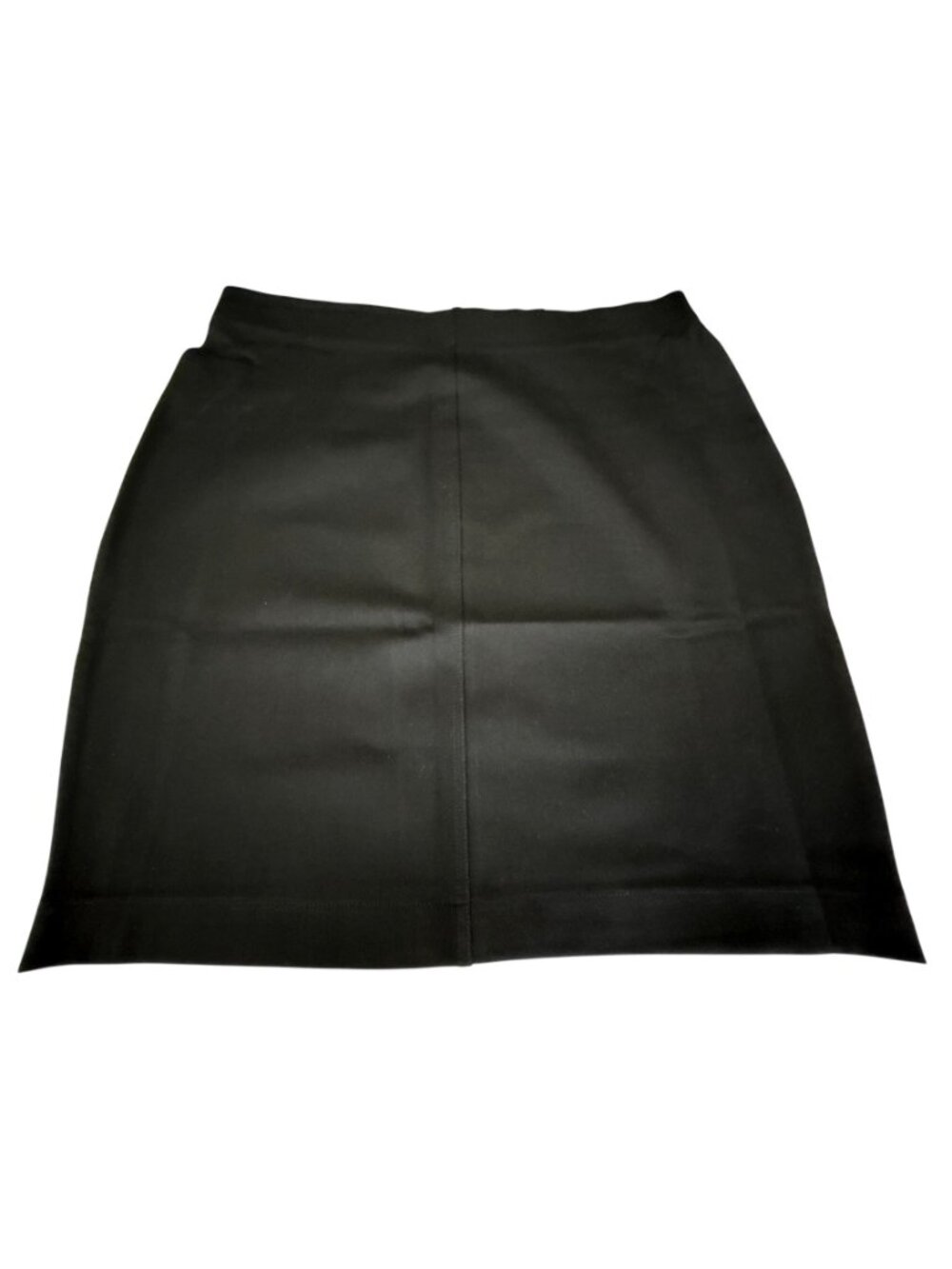 Express Womens Black Ponte Pencil Tailored Stretchy PullOn Seamless Skirt Size L - Picture 5 of 10